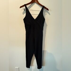Victoria's Secret Black Sleeveless Jumpsuit Size M